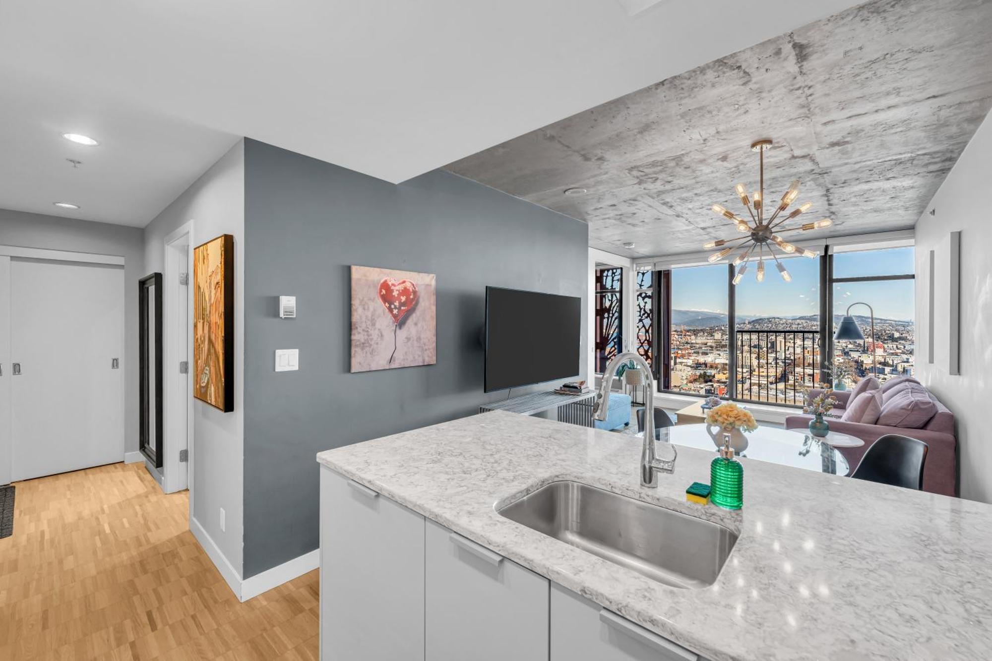 Water Views, 40Th Floor Sub-Penthouse! Entire Condo In The Heart Of Vancouver City Centre ภายนอก รูปภาพ